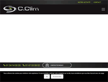 Tablet Screenshot of cclim.fr